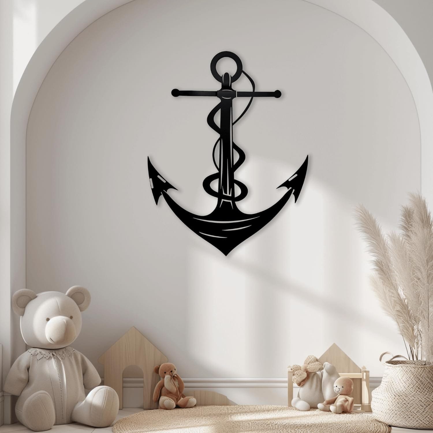 Anchor Metal Wall Decor