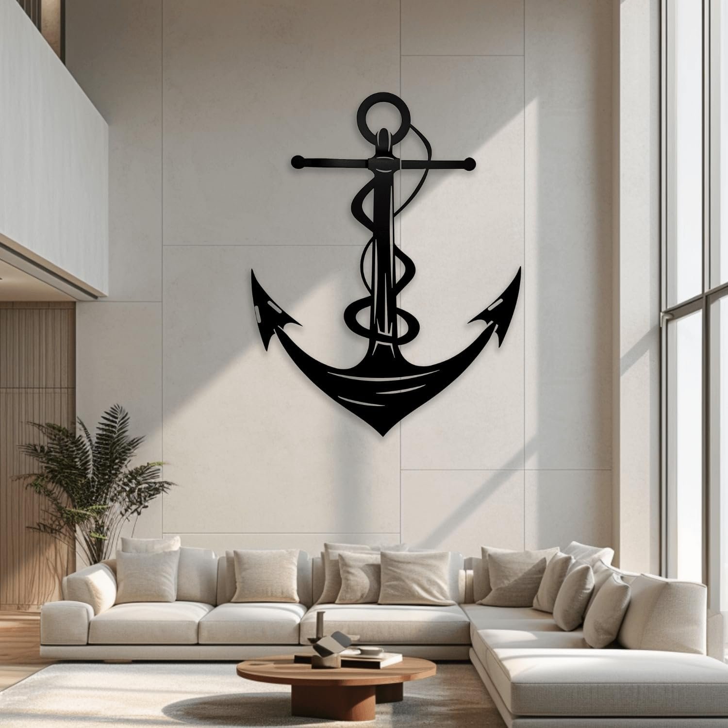 Anchor Metal Wall Decor